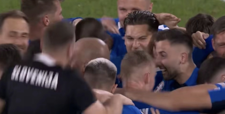 斯洛文尼亚队取得了一场胜利 斯洛文尼亚队取得了一场胜利