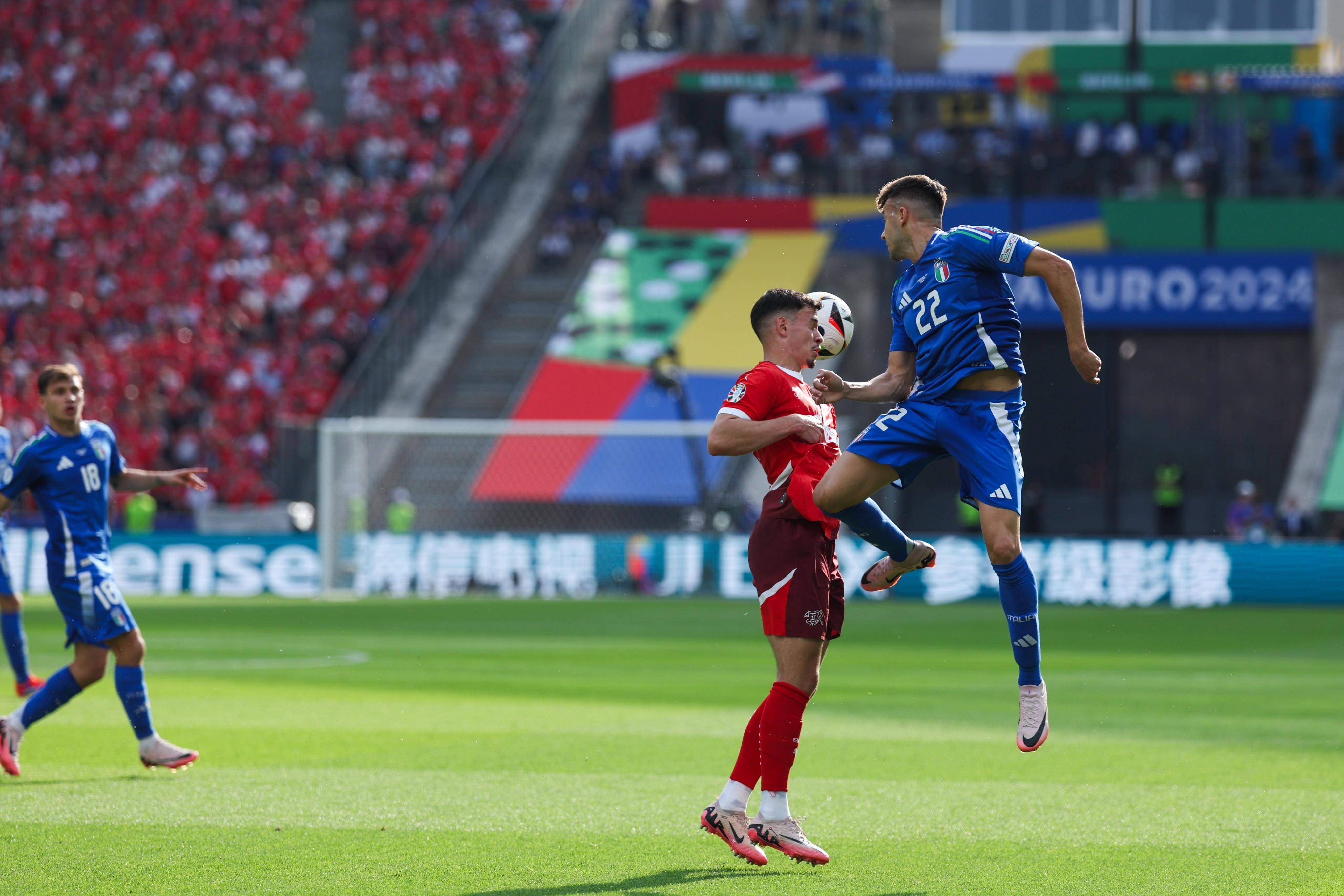 意大利力克瑞士晋级欧洲杯16强