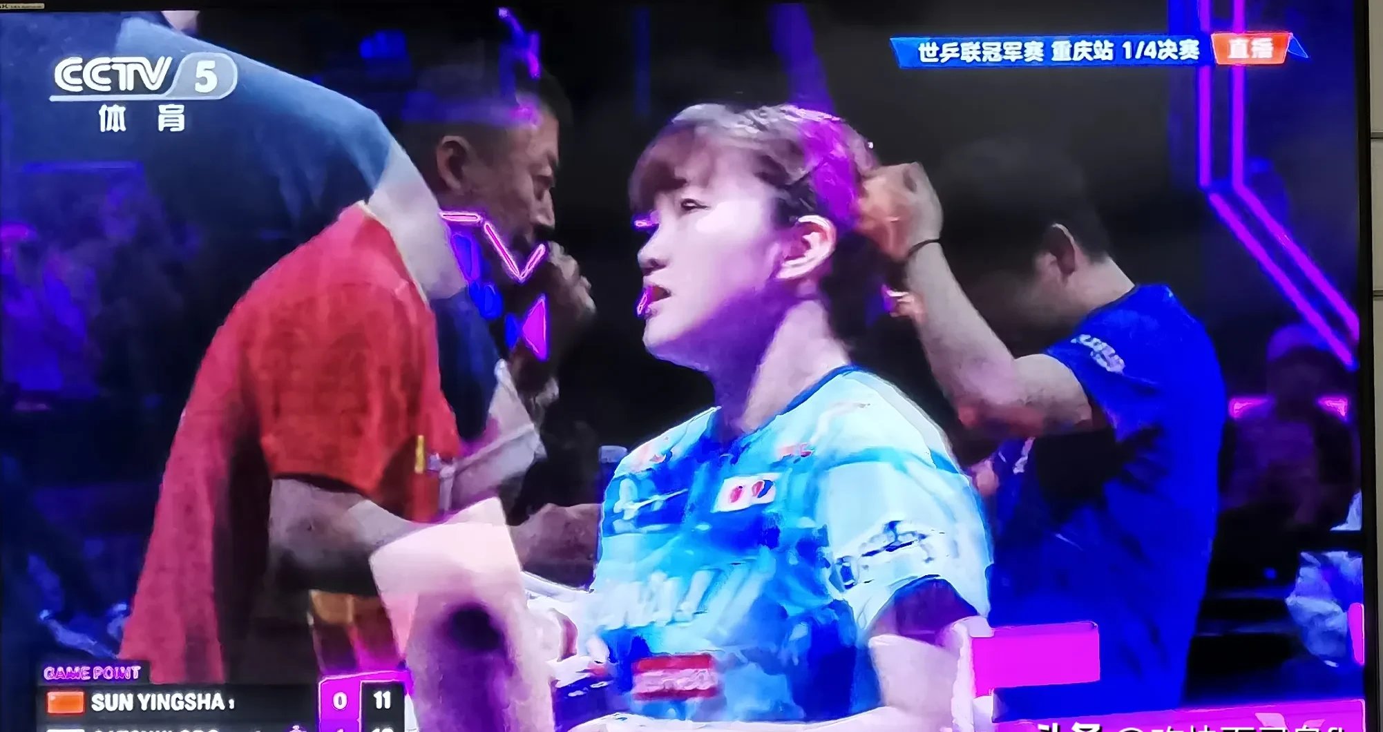 日本队完胜中国队，马琳统治全场